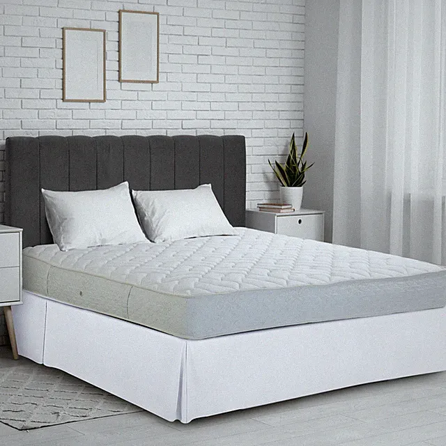 Bed Skirt Solid Premium Microfiber Soft 16'' Drop Machine Washable Wrinkle Free