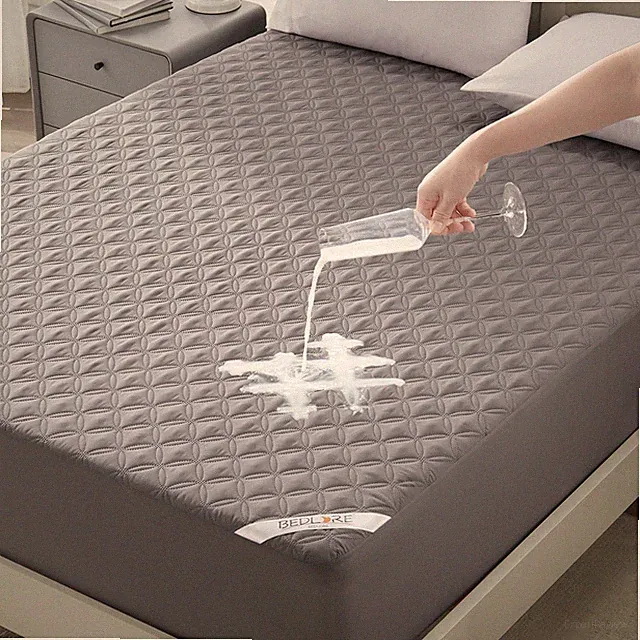 BEDLORE Waterproof Mattress Protector, Noiseless King Size Mattress Pad with