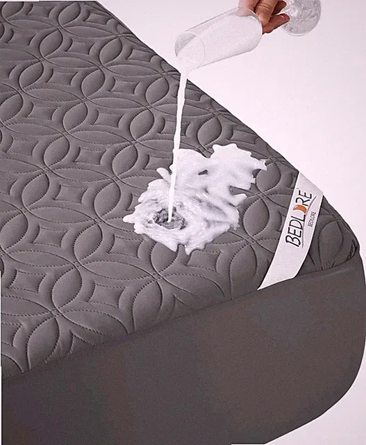 BEDLORE Waterproof Mattress Protector, Queen Size Mattress Pad Noiseless #CT