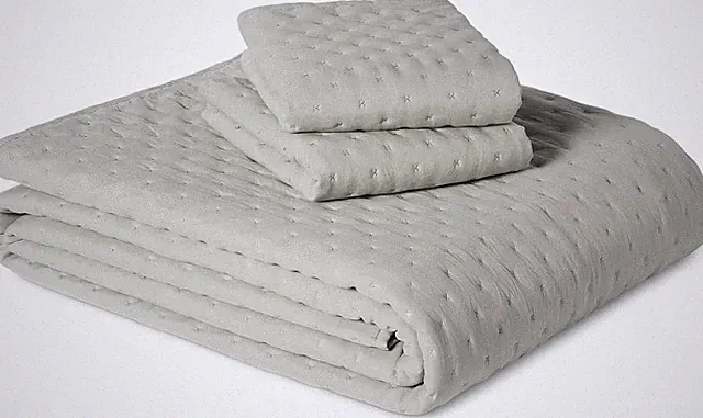 Brushed Microfiber Quilt Set, Extra Soft with Natural Texture, 3-Piece, King, Gr