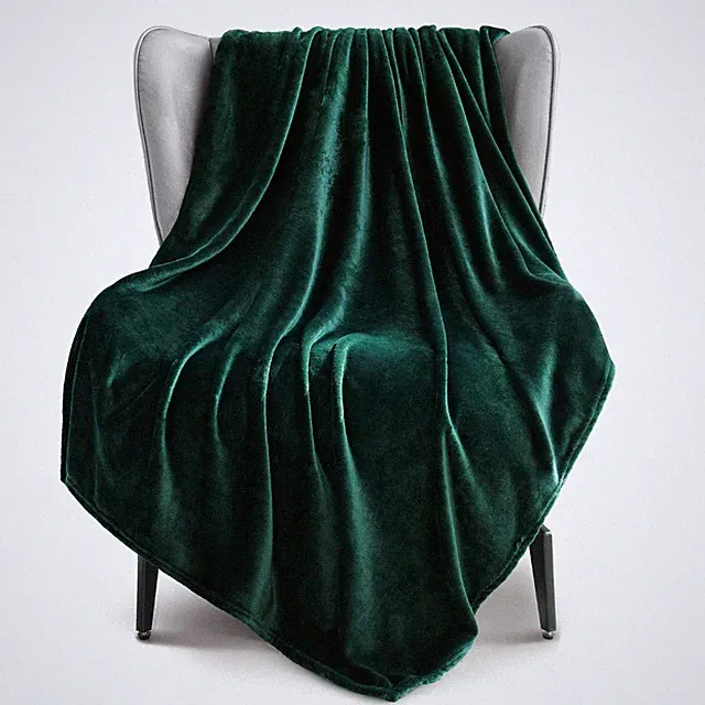 Exclusivo Mezcla Fleece Throw XL Blanket for Couch, Sofa, Super Soft and Warm...