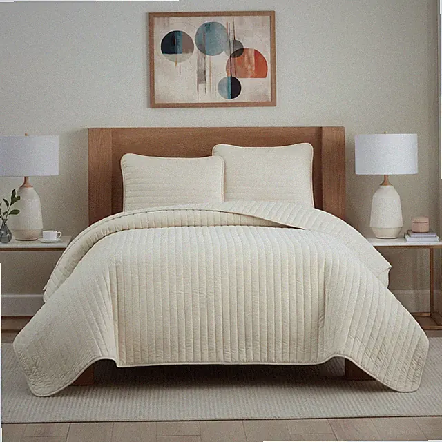 Host & Home Quilt Set, Size & Color Options, Cozy Brushed Microfiber & Poly Fill