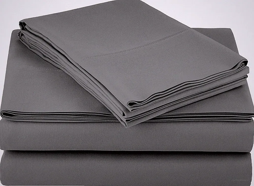 MICROFIBER BED SHEET SET DOUBLE BRUSHED 4 PIECE SET ULTRA SOFT