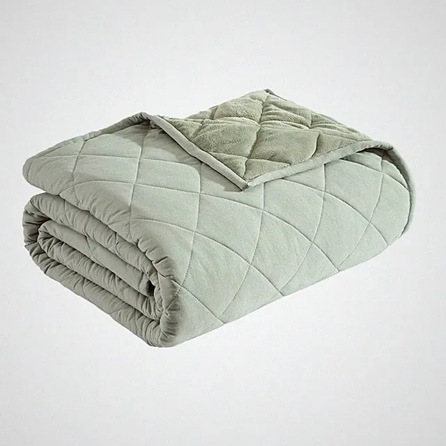 Queen Size Blanket, Soft & Reversible Plush Bed Blanket, Brushed for Extra...