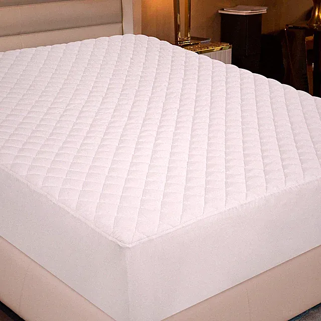 Queen Size Mattress Topper - Soft Quilted Mattress Protector - Fitted Deep Po...