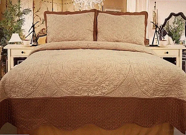 SALE! Soft Brushed Premium Quilt Set 3 pcs + Free Bed Sheet set - KING size
