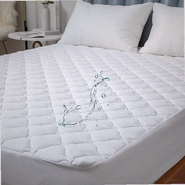 Waterproof Short Queen Mattress Protector Pad 60x75 Fitted Brushed
